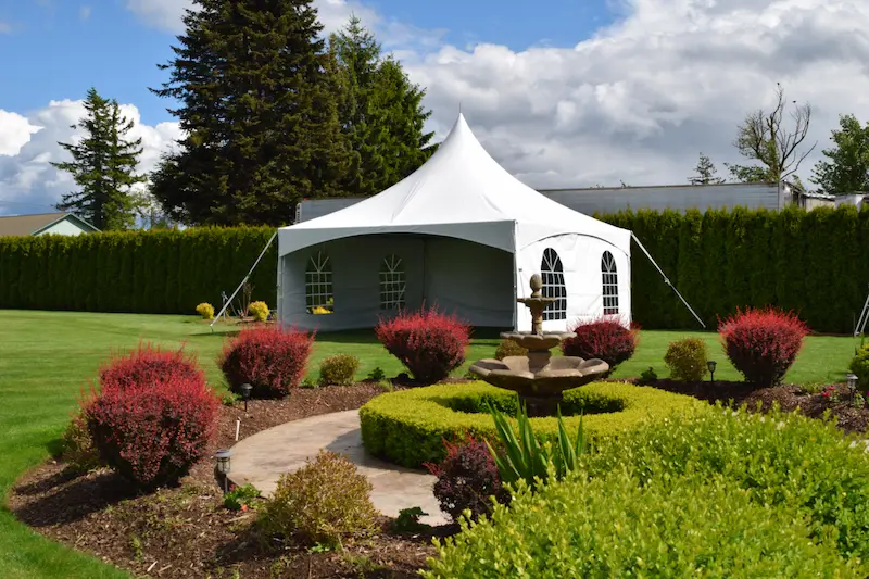 outdoor tent rental