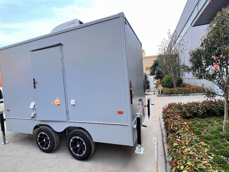 luxury restroom trailer