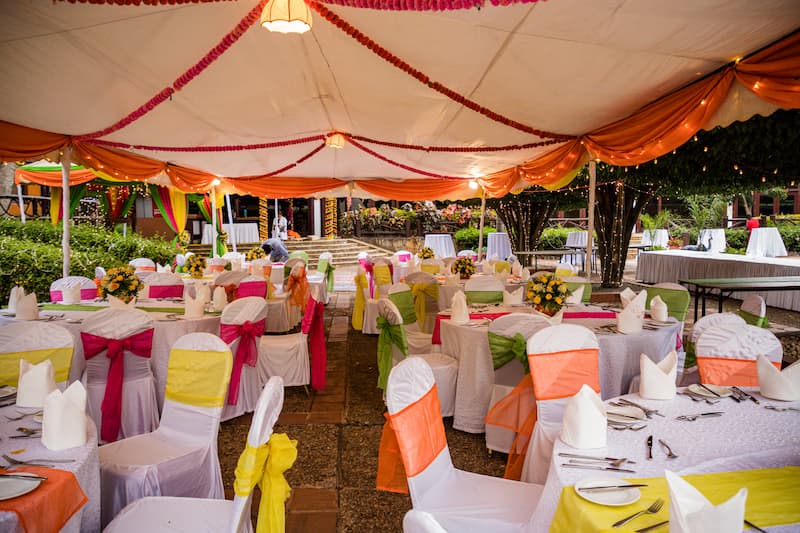 wedding party tents rental