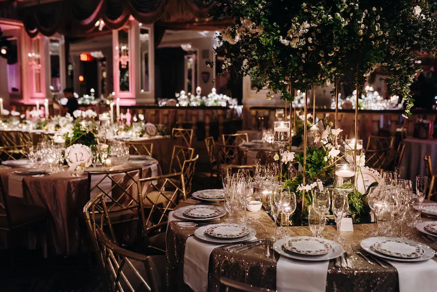 chair and table rentals for wedding