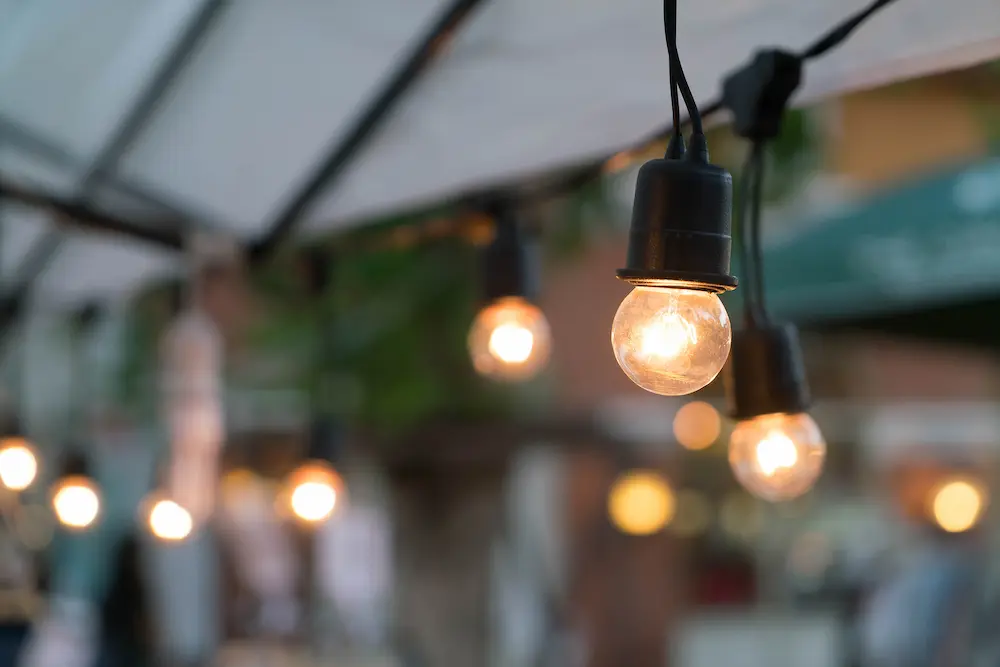 outdoor event lighting