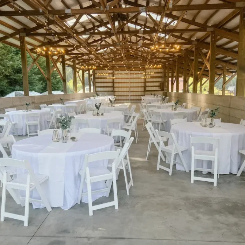 corporate event venue setup
