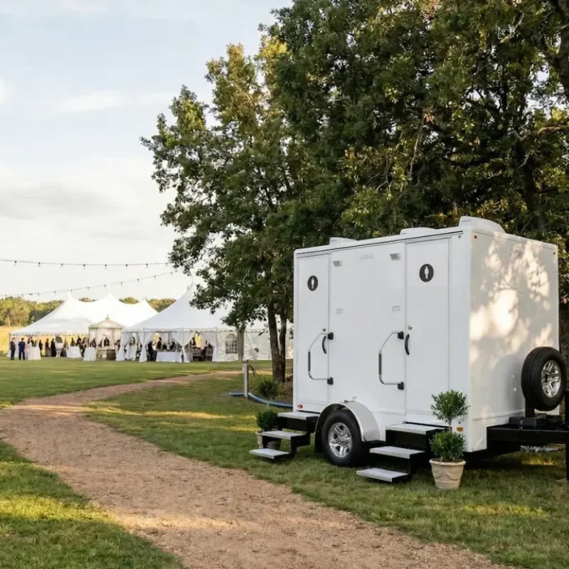 mobile restroom trailer